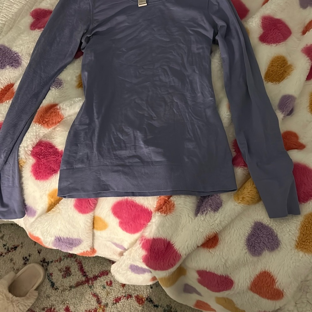 Purple Long Sleeve Top